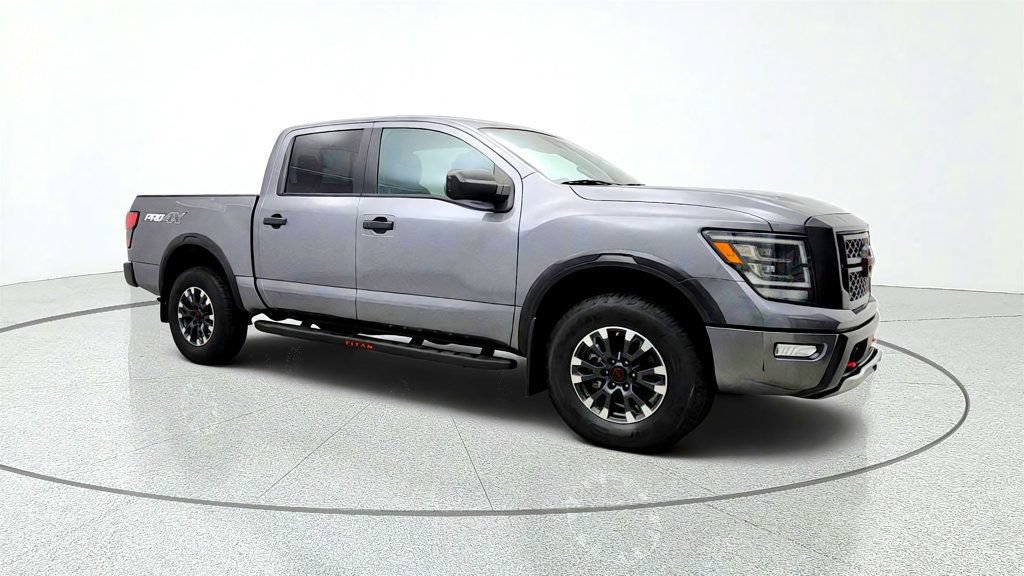Used 2024 Nissan Titan PRO-4X w/ Off Road Protection Package AWD/4WD image 3