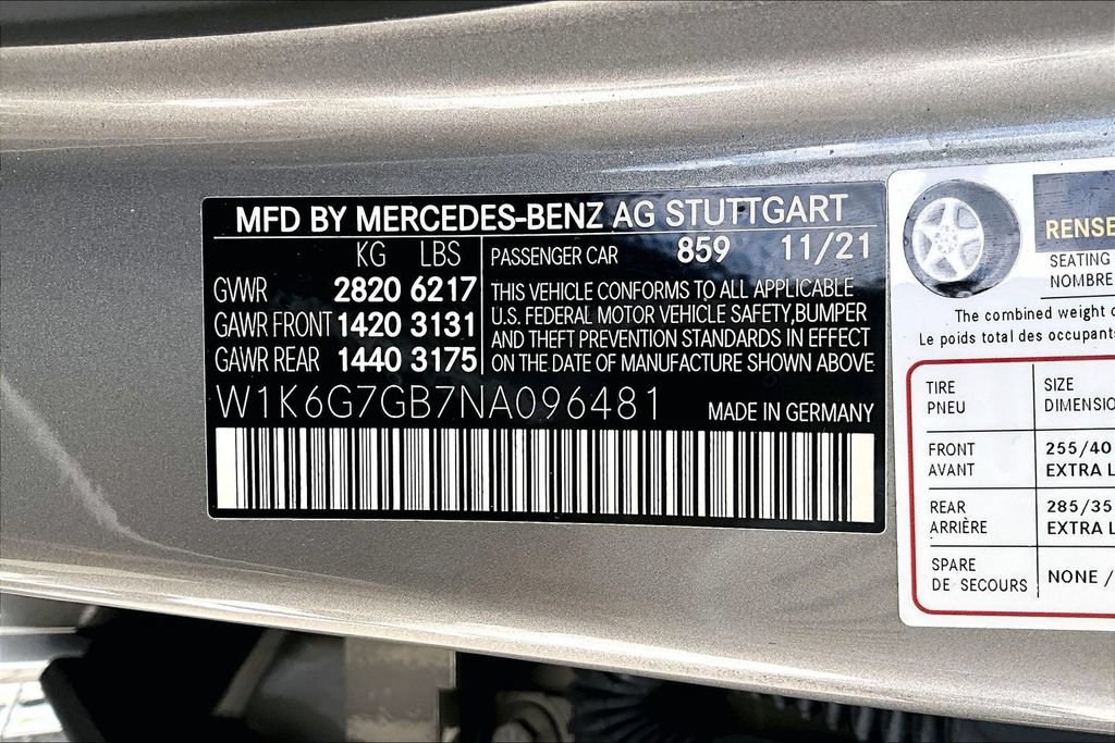 Certified 2022 Mercedes-Benz S 580 4MATIC Sedan image 35