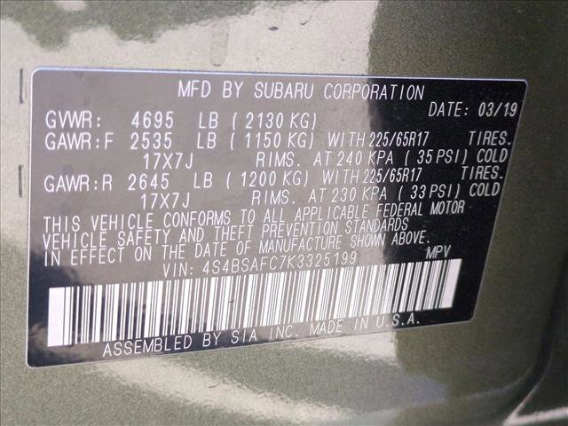 Used 2019 Subaru Outback 2.5i Premium image 14