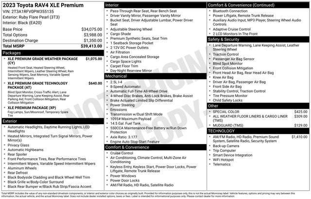 Used 2023 Toyota RAV4 XLE Premium image 12