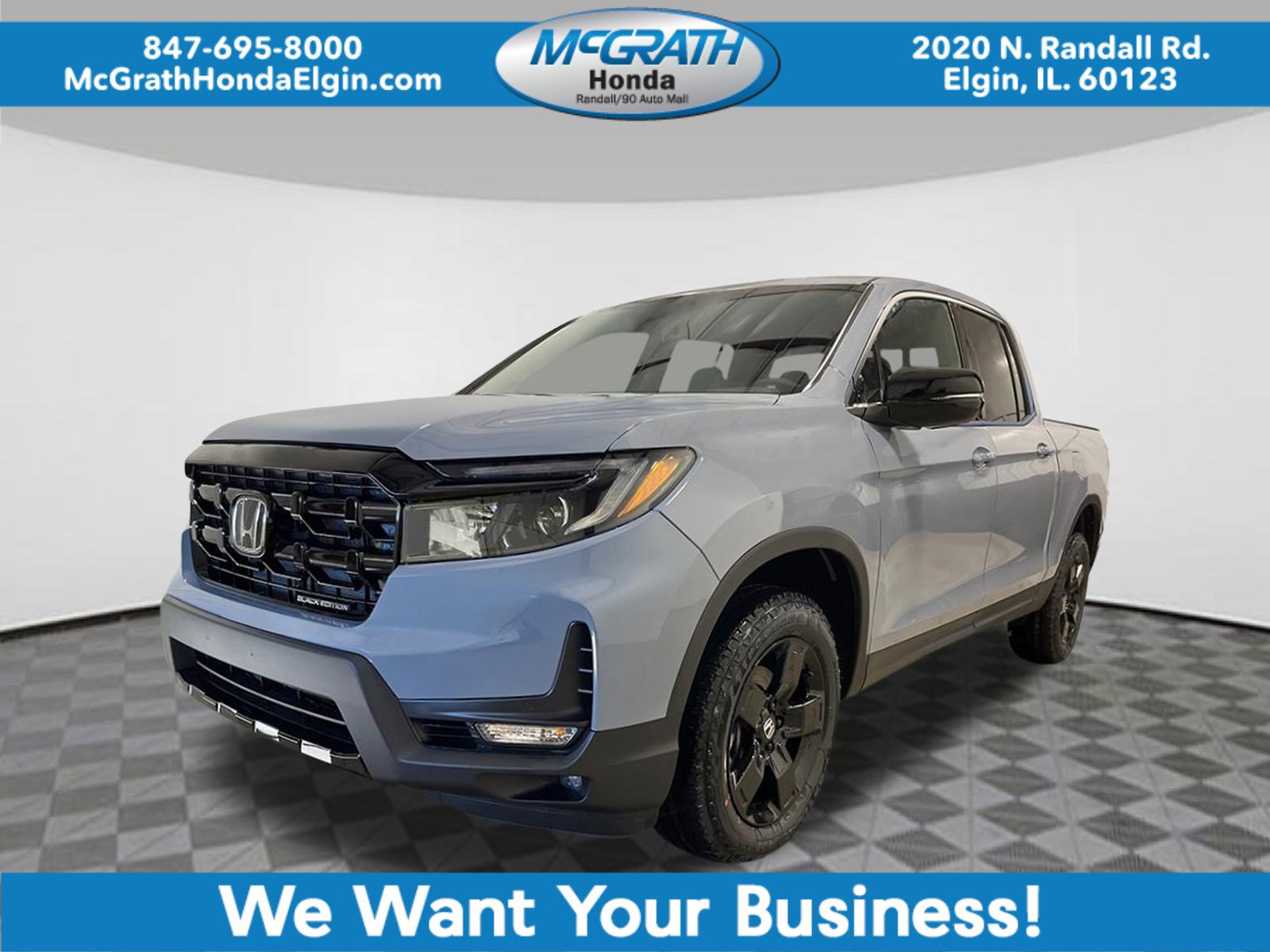 New 2026 Honda Ridgeline Black Edition