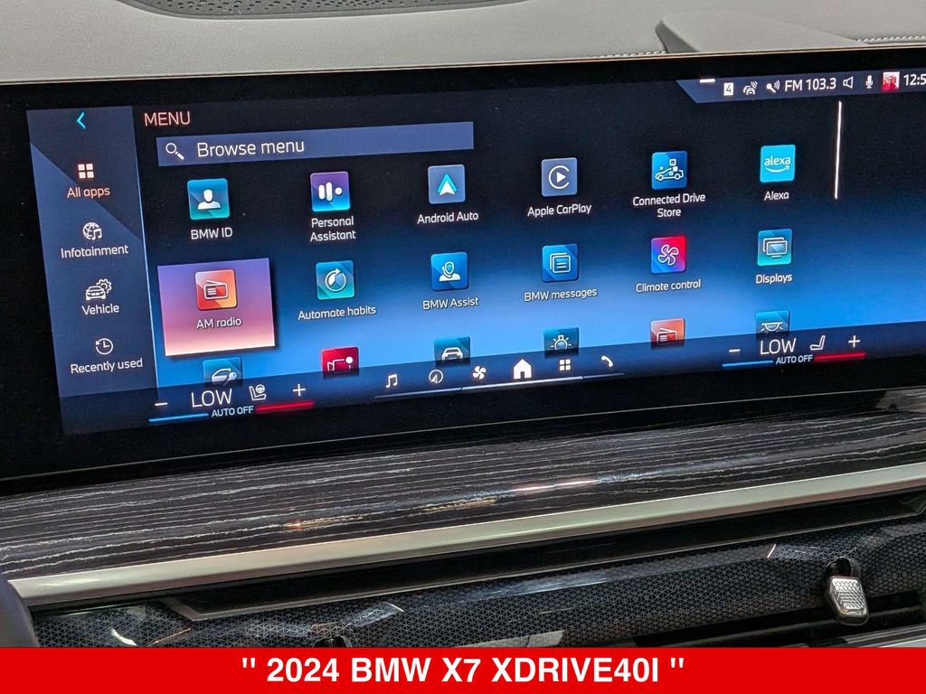 Used 2024 BMW X7 xDrive40i w/ M Sport Package AWD/4WD image 26