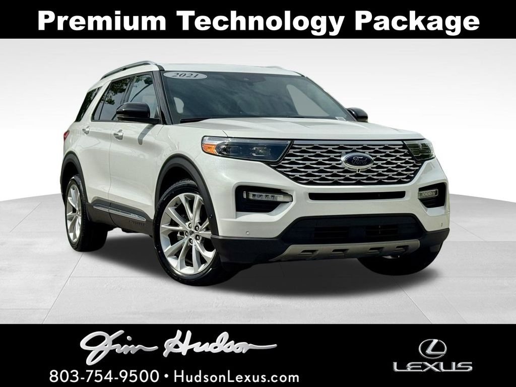 Used 2021 Ford Explorer Platinum w/ Equipment Group 601A AWD/4WD image 1