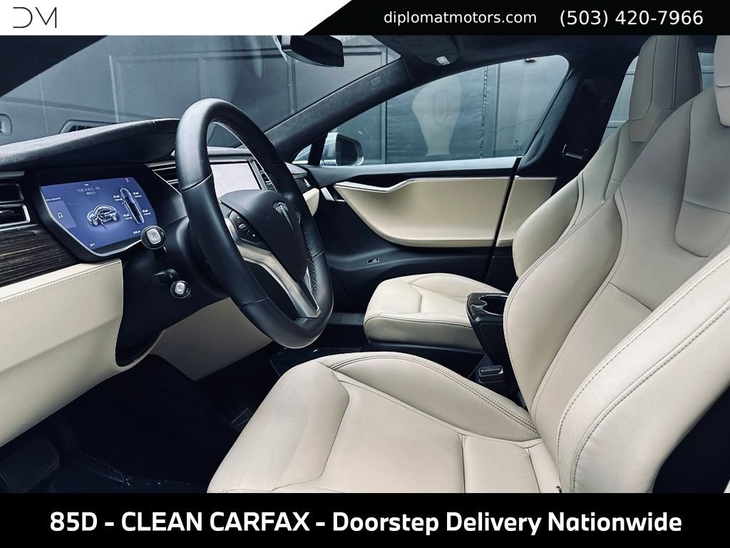 Used 2015 Tesla Model S 85D AWD/4WD image 18