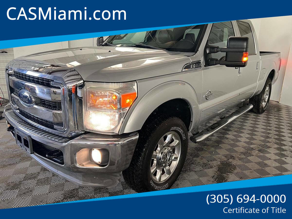 Used 2013 Ford F250 Lariat w/ Lariat Ultimate Pkg AWD/4WD image 1