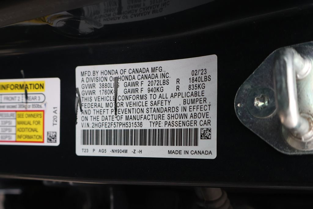 Used 2023 Honda Civic Sport image 44