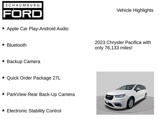 Used 2023 Chrysler Pacifica Touring-L FWD image 7