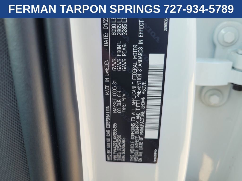 Certified 2022 Volvo XC90 T6 Inscription w/ Climate Package image 24