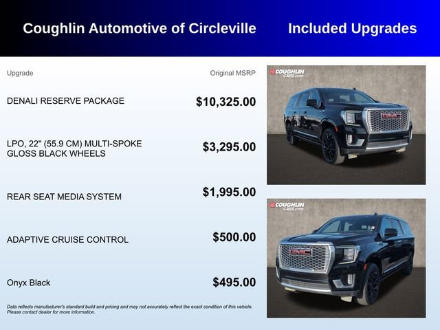 Used 2023 GMC Yukon XL Denali w/ Denali Reserve Package image 3