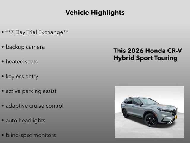 New 2026 Honda CR-V Sport Touring image 5