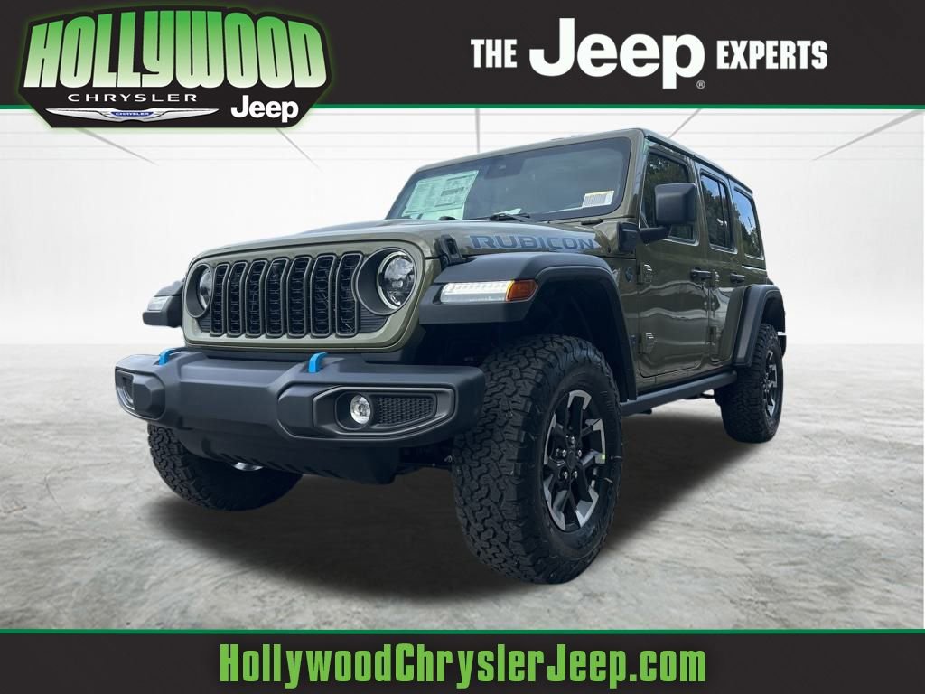 New 2025 Jeep Wrangler Unlimited Rubicon 4xe w/ Safety Group image 1
