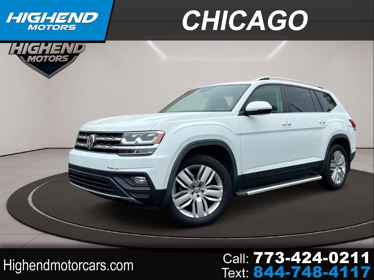 Used 2019 Volkswagen Atlas SE w/ Panoramic Sunroof Package