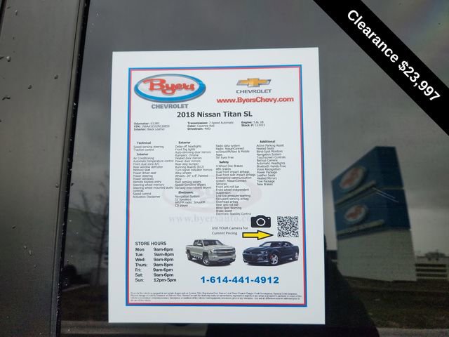 Used 2018 Nissan Titan SL image 11
