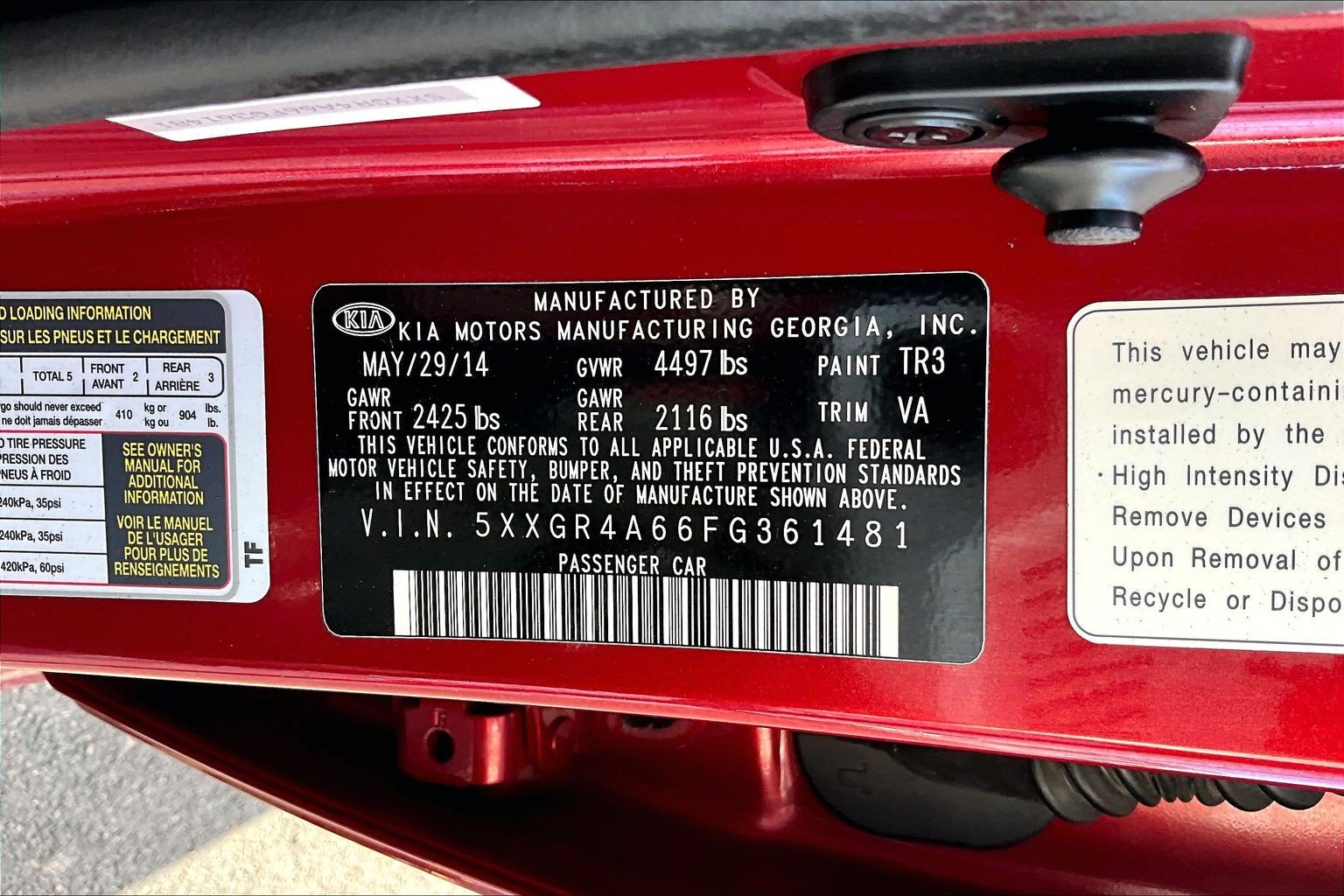 Used 2015 Kia Optima SX FWD image 32
