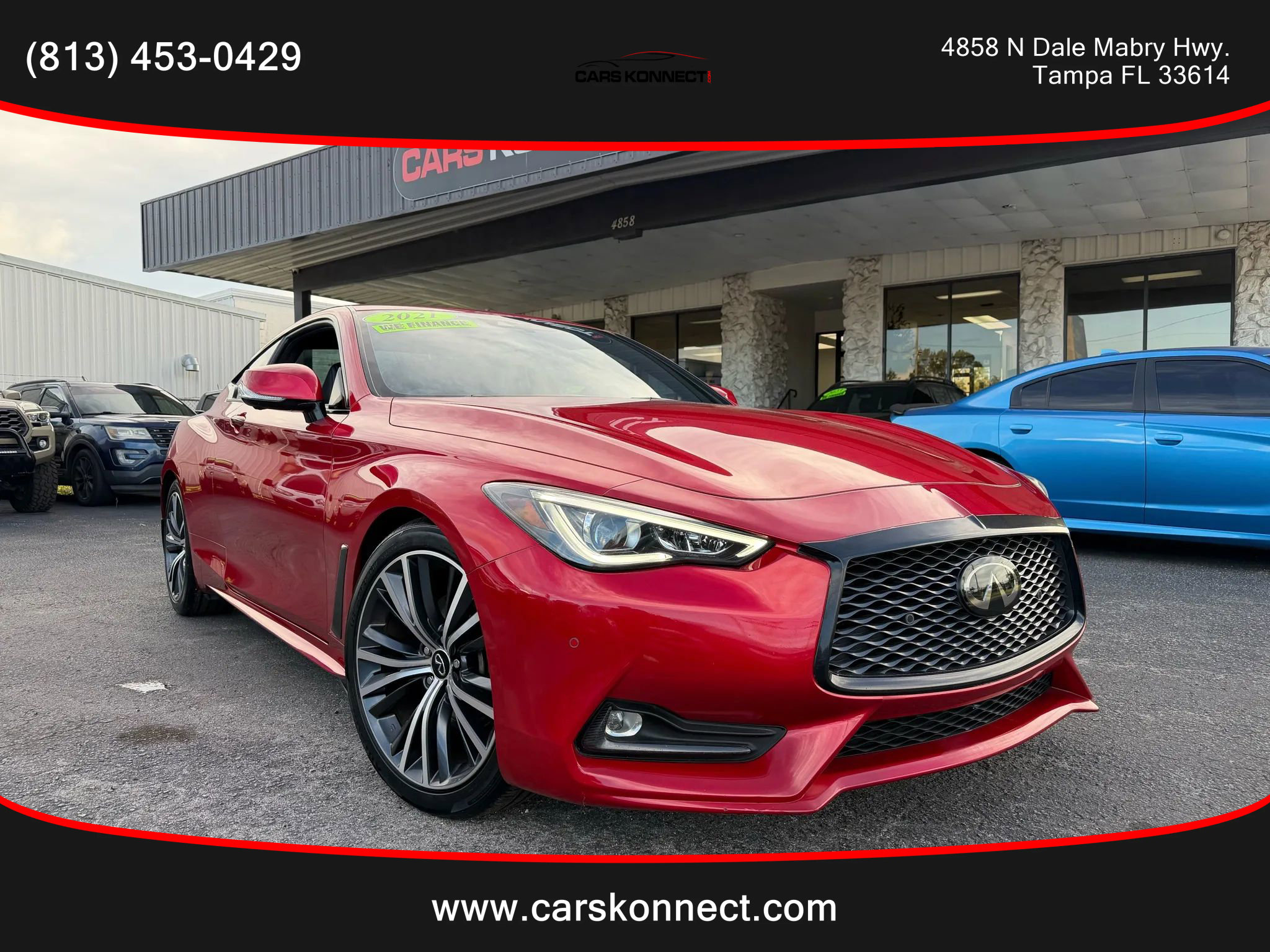 Used 2021 INFINITI Q60 3.0t Luxe
