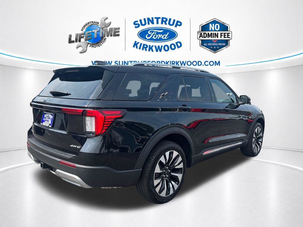 Used 2025 Ford Explorer Platinum w/ LUX Leather Package AWD/4WD image 6