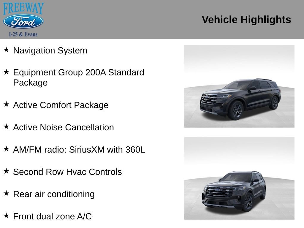New 2026 Ford Explorer Active w/ Active Comfort Package image 2