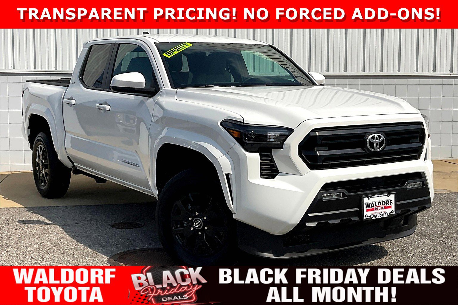 New 2025 Toyota Tacoma SR5