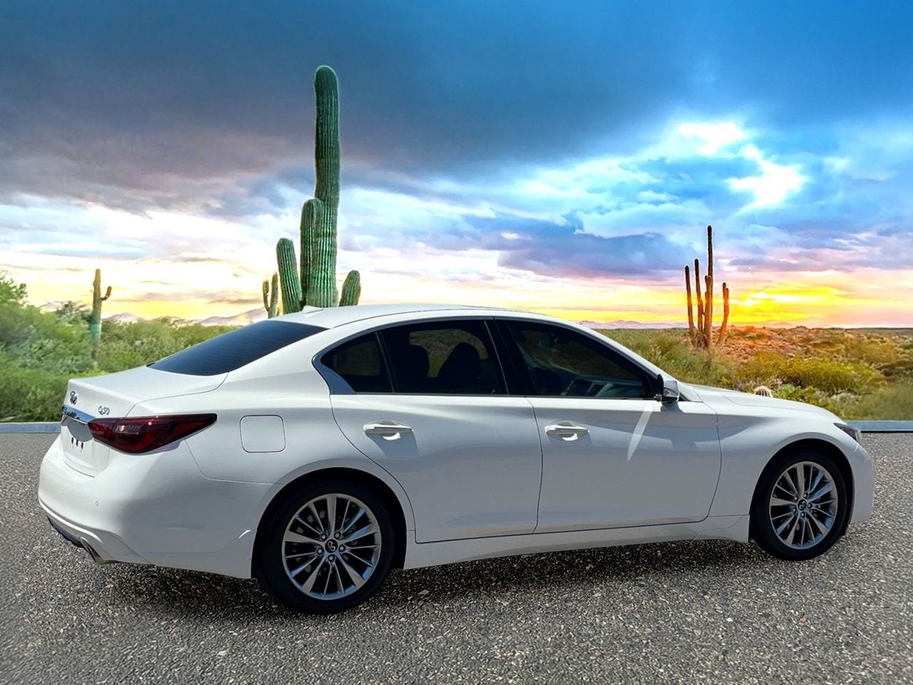 Used 2024 INFINITI Q50 Luxe RWD image 5