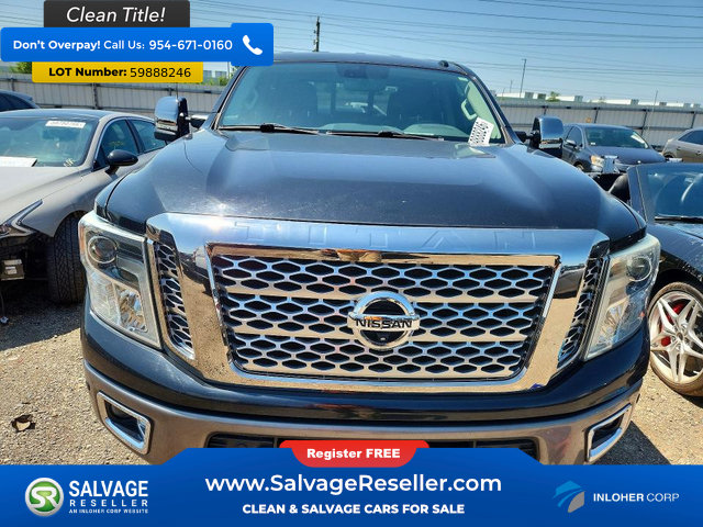 Used 2016 Nissan Titan Platinum Reserve AWD/4WD image 7