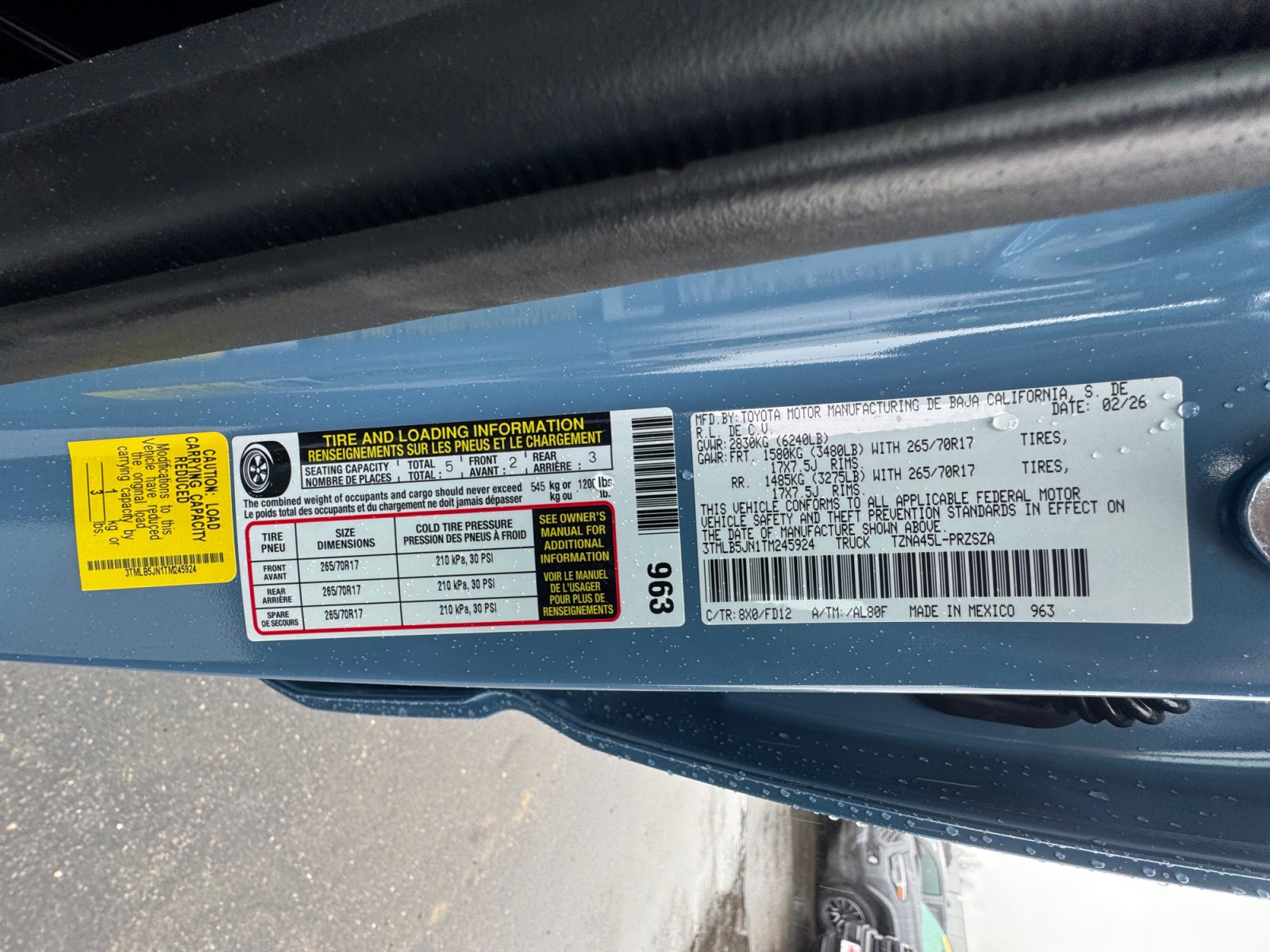 New 2026 Toyota Tacoma TRD Off-Road image 34