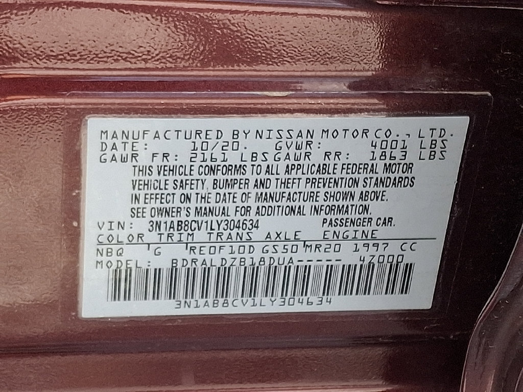 Used 2020 Nissan Sentra SV w/ Trunk Package FWD image 26