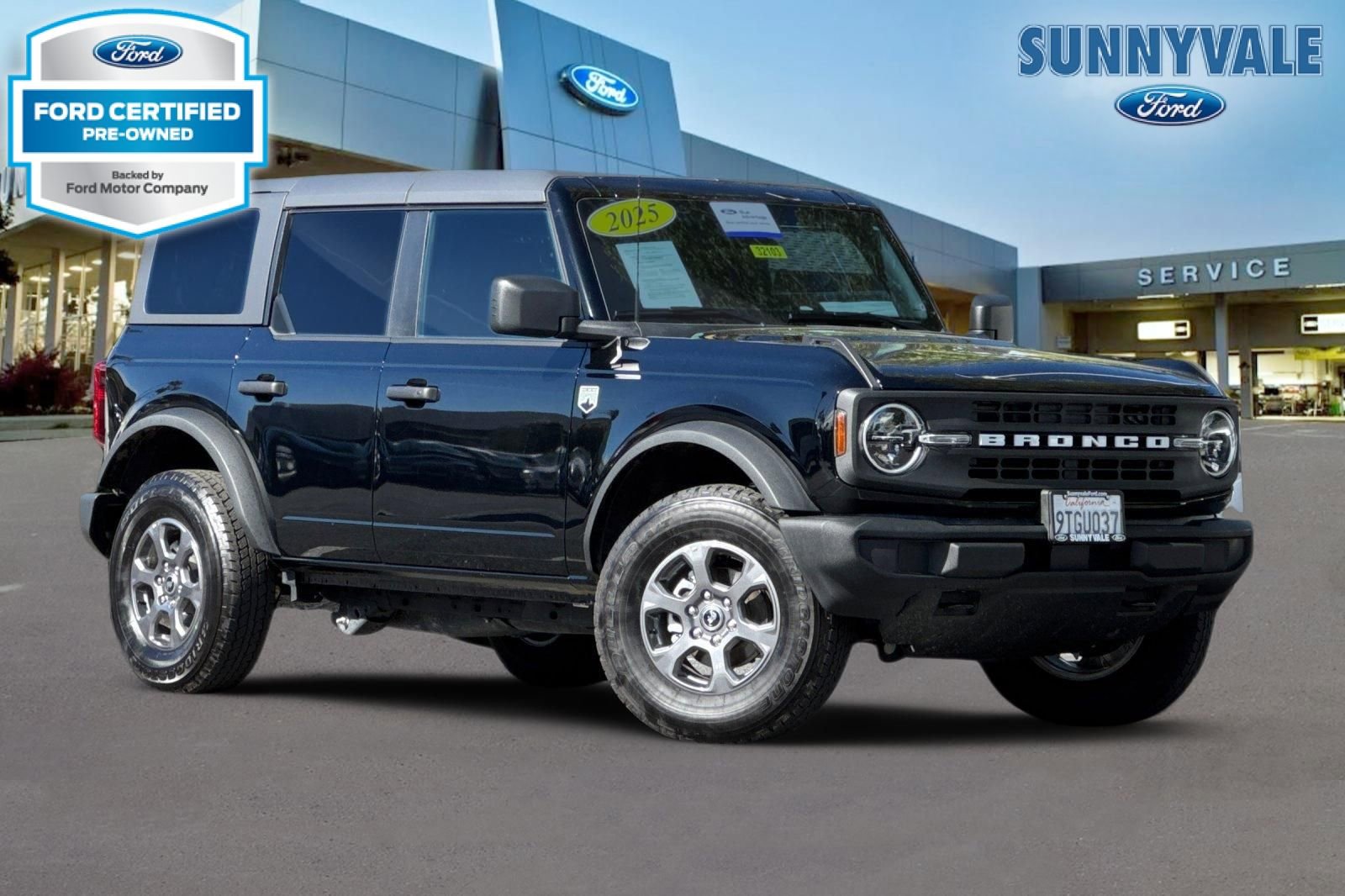 Certified 2025 Ford Bronco Big Bend AWD/4WD image 1
