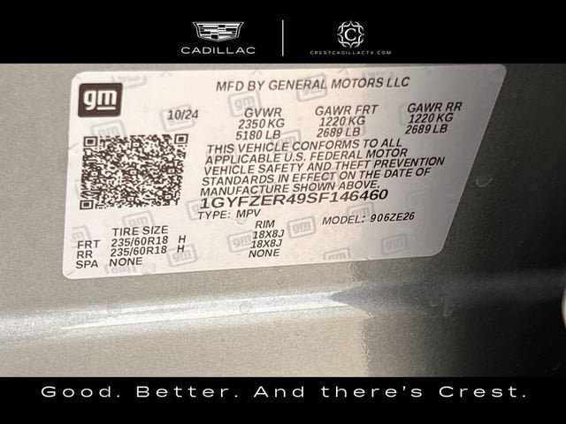 Used 2025 Cadillac XT4 Sport w/ LPO, Floor Liner Package FWD image 34