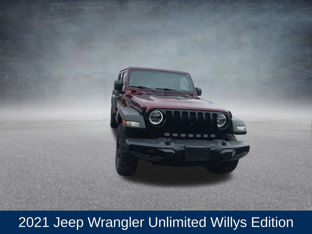 Used 2021 Jeep Wrangler Unlimited Sport image 3