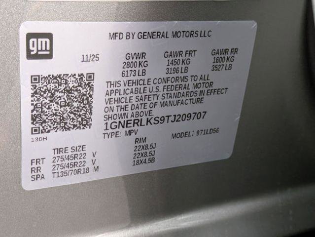 New 2026 Chevrolet Traverse RS w/ LPO, Floor Liner Package FWD image 34