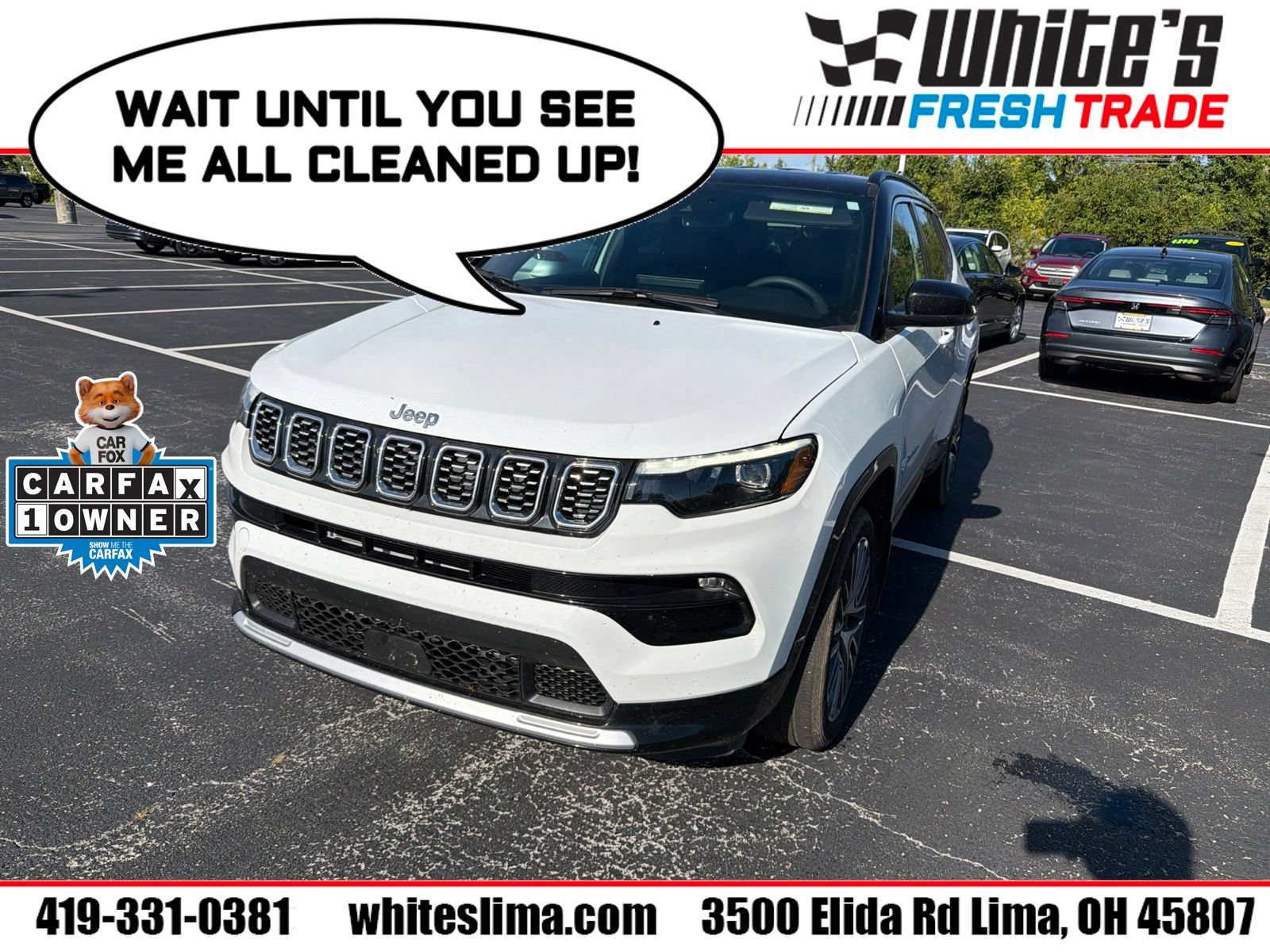 Used 2024 Jeep Compass Limited w/ Elite Group AWD/4WD image 1