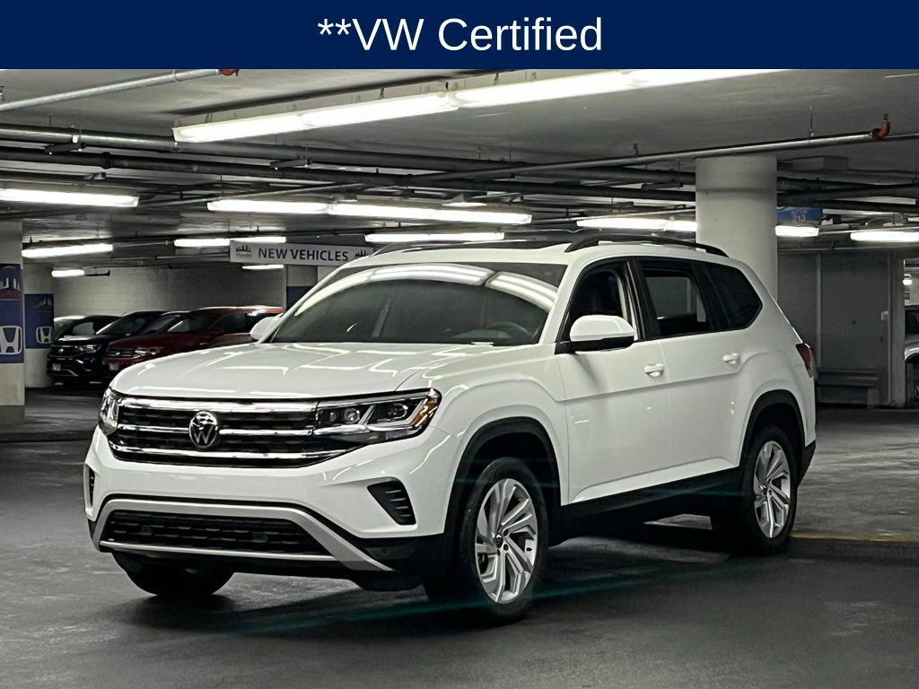 Certified 2023 Volkswagen Atlas SE w/ Panoramic Sunroof Package AWD/4WD image 3