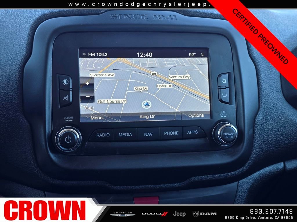 Certified 2017 Jeep Renegade Latitude image 26