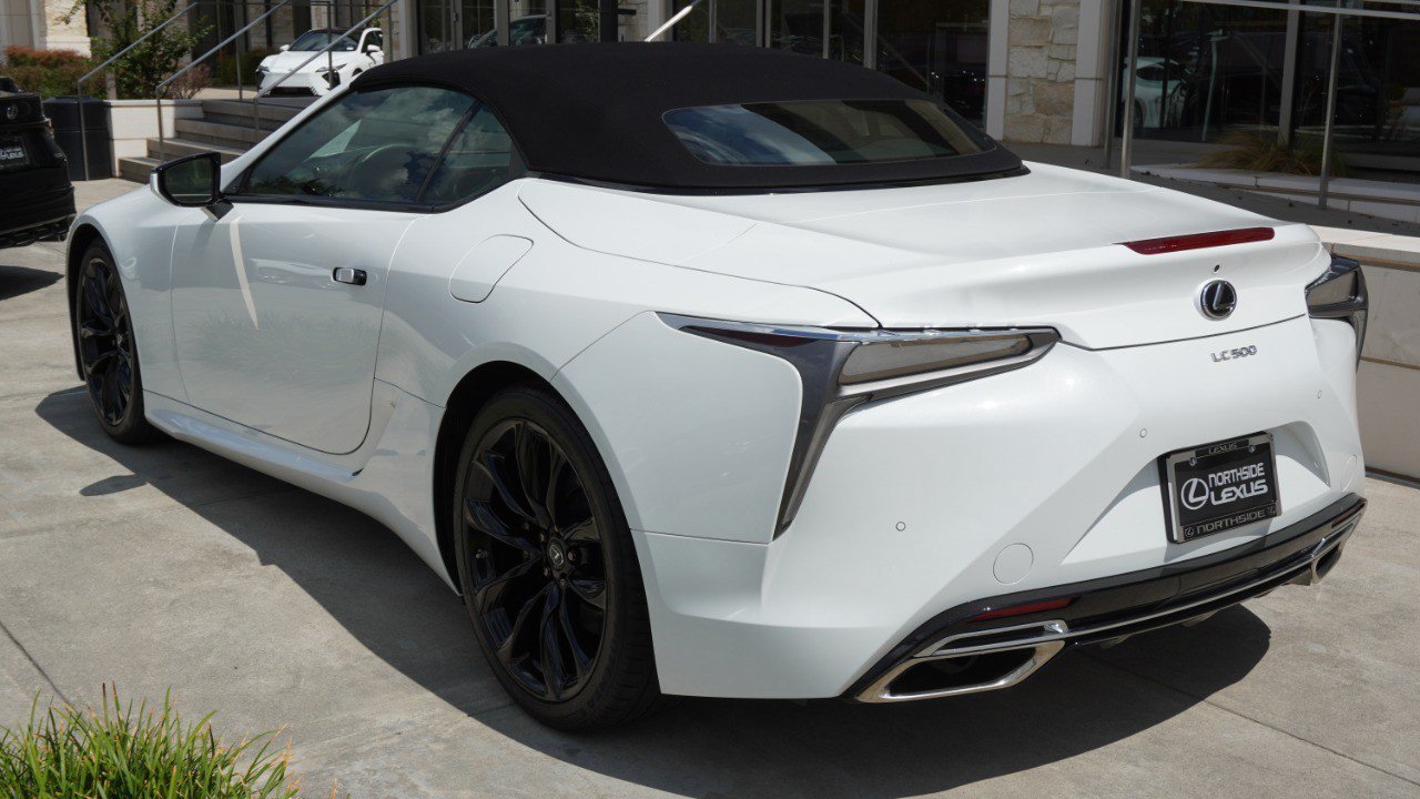 Used 2023 Lexus LC 500 Convertible w/ Touring Package RWD image 8