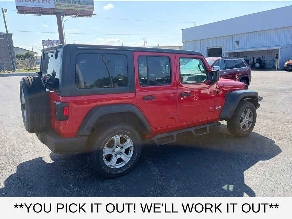 Used 2018 Jeep Wrangler Unlimited Sport S AWD/4WD image 6