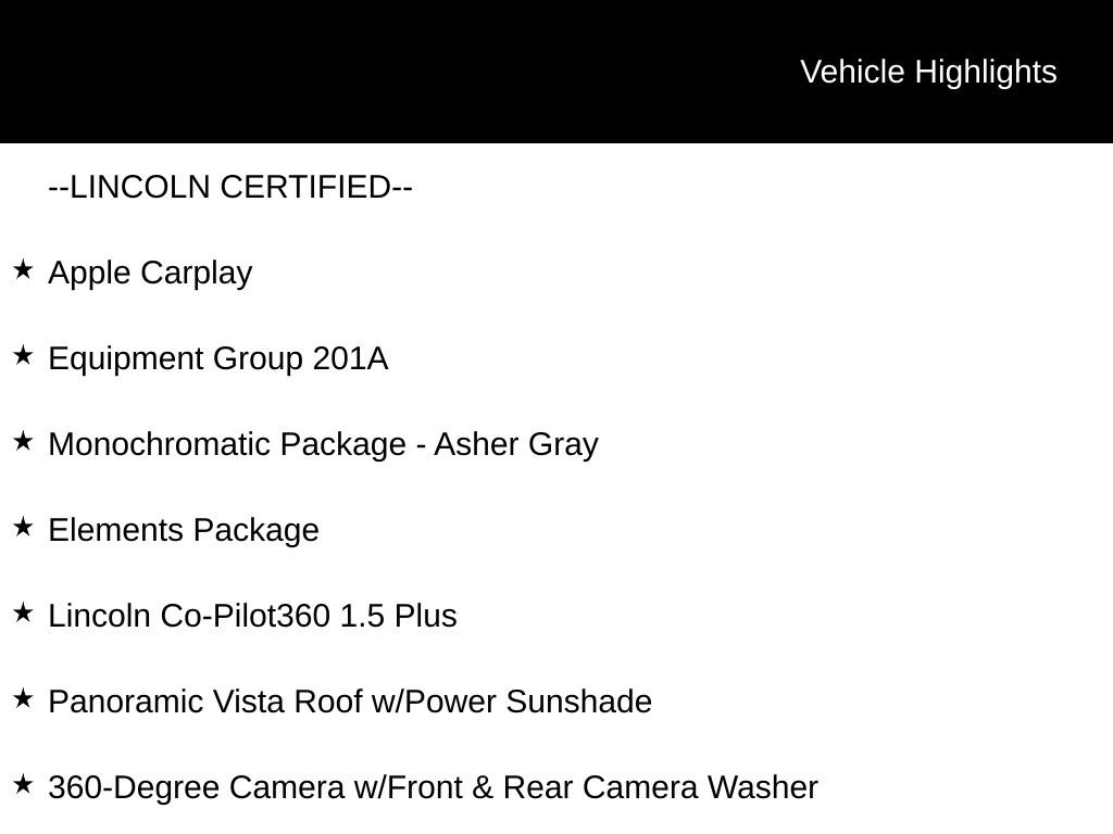 Certified 2022 Lincoln Corsair Reserve w/ Equipment Group 201A image 5
