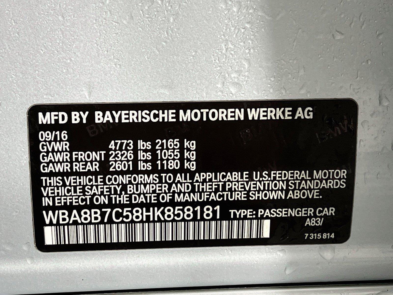 Used 2017 BMW 340i xDrive Sedan AWD/4WD image 29