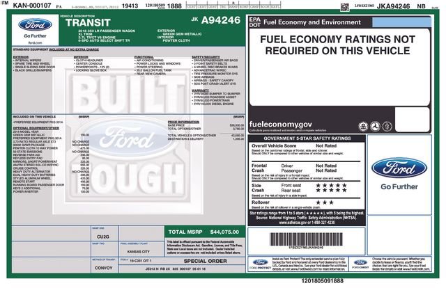 Used 2018 Ford Transit 350 XL RWD image 10