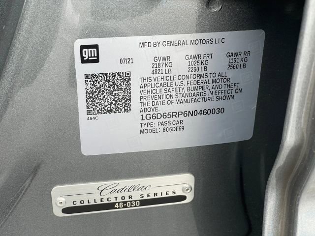 Used 2022 Cadillac CT4 V Blackwing w/ Technology Package RWD image 49