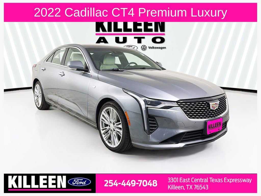 Used 2022 Cadillac CT4 Premium Luxury w/ Climate Package
