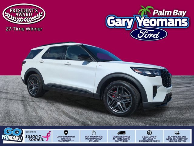 New 2025 Ford Explorer ST-Line