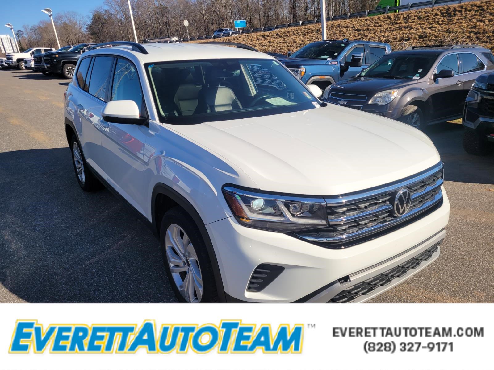 Used 2021 Volkswagen Atlas SE image 1