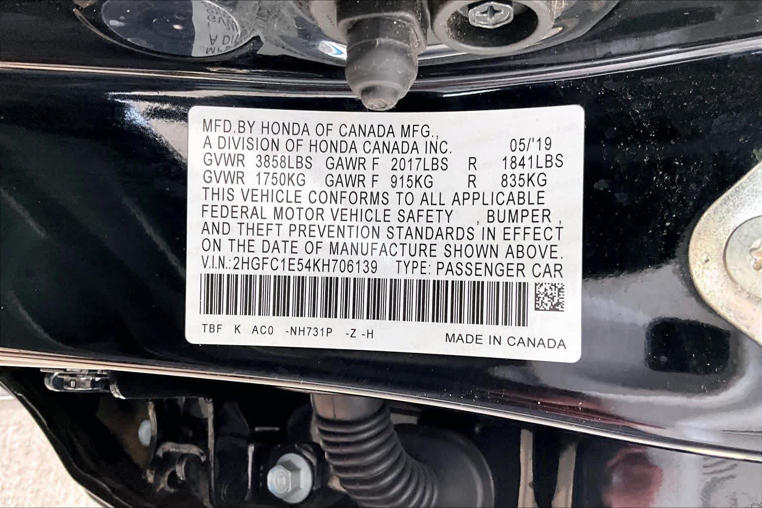 Used 2019 Honda Civic Si image 34