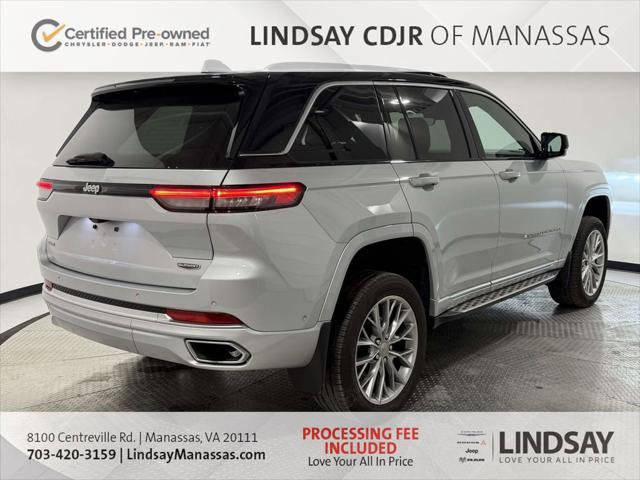 Certified 2024 Jeep Grand Cherokee Summit w/ Luxury Tech Group V image 8
