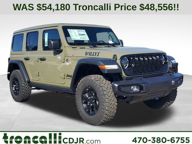 New 2026 Jeep Wrangler Unlimited Sport