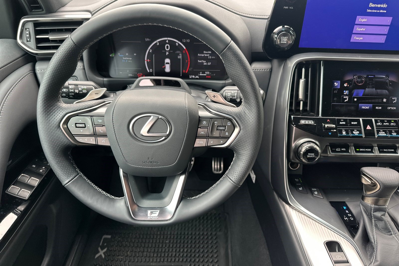 New 2026 Lexus LX 600 F Sport w/ Accessory Package (2T) AWD/4WD image 12
