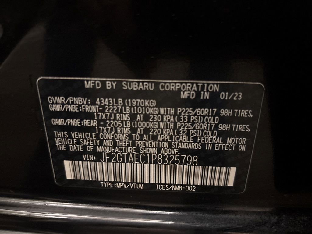 Used 2023 Subaru Crosstrek 2.0i Premium image 13