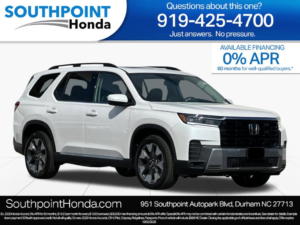 New 2026 Honda Pilot Elite image 1