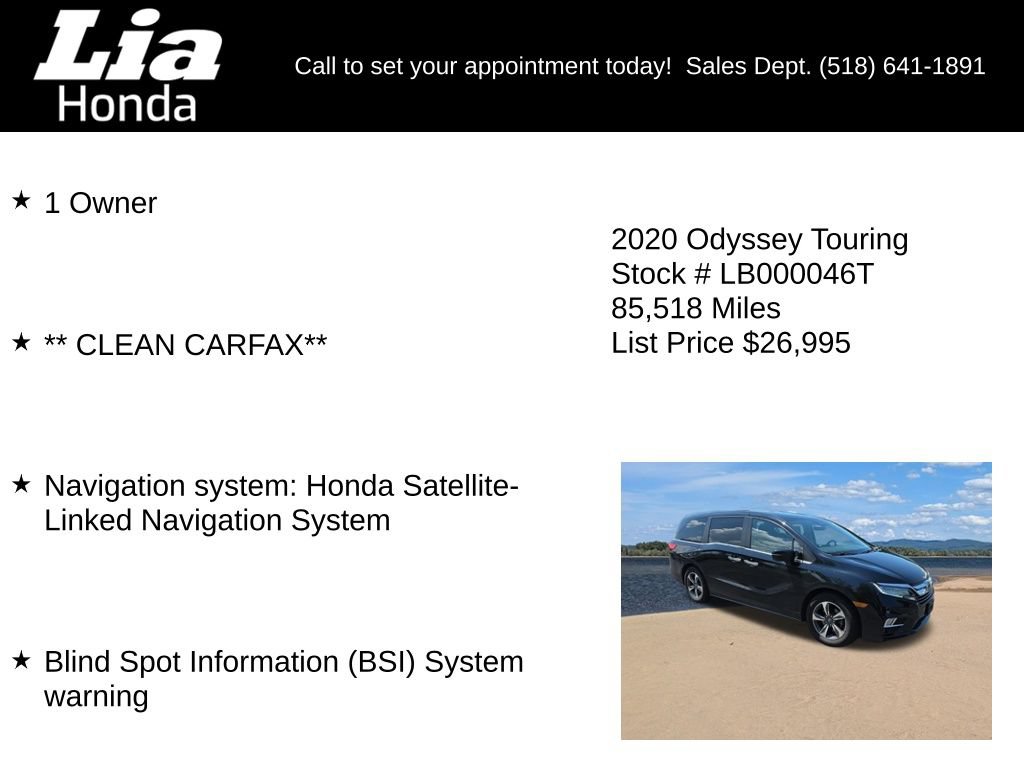 Used 2020 Honda Odyssey Touring image 6
