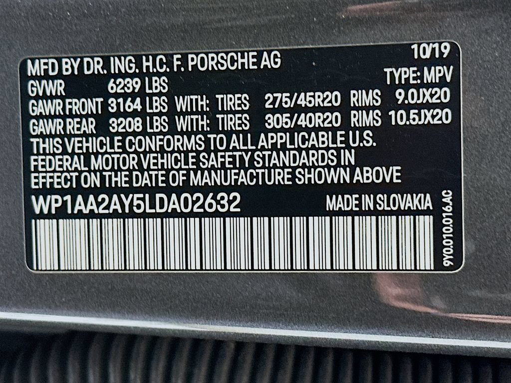 Certified 2020 Porsche Cayenne AWD/4WD image 34